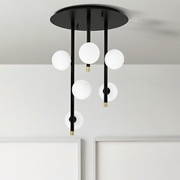 Pom-Deckenlampe