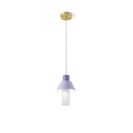 Lollipop suspended lamp